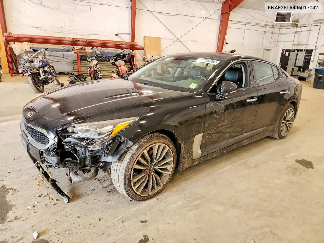 2018 Kia Stinger Premium VIN: KNAE25LA4J6017042 Lot: 58389096