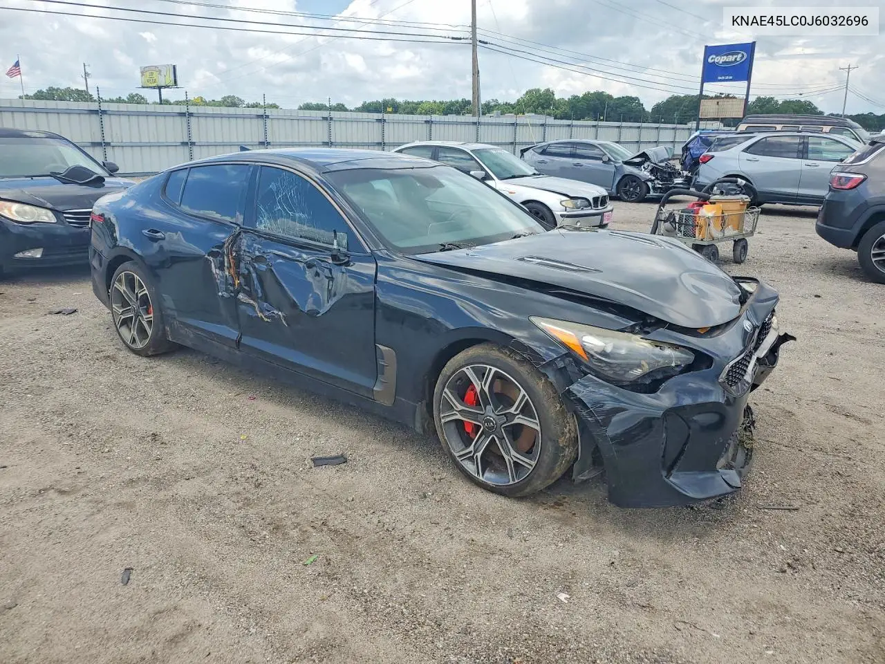 2018 Kia Stinger Gt1 VIN: KNAE45LC0J6032696 Lot: 58395016