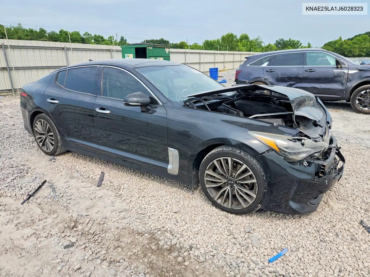 2018 Kia Stinger Premium VIN: KNAE25LA1J6028323 Lot: 58690986