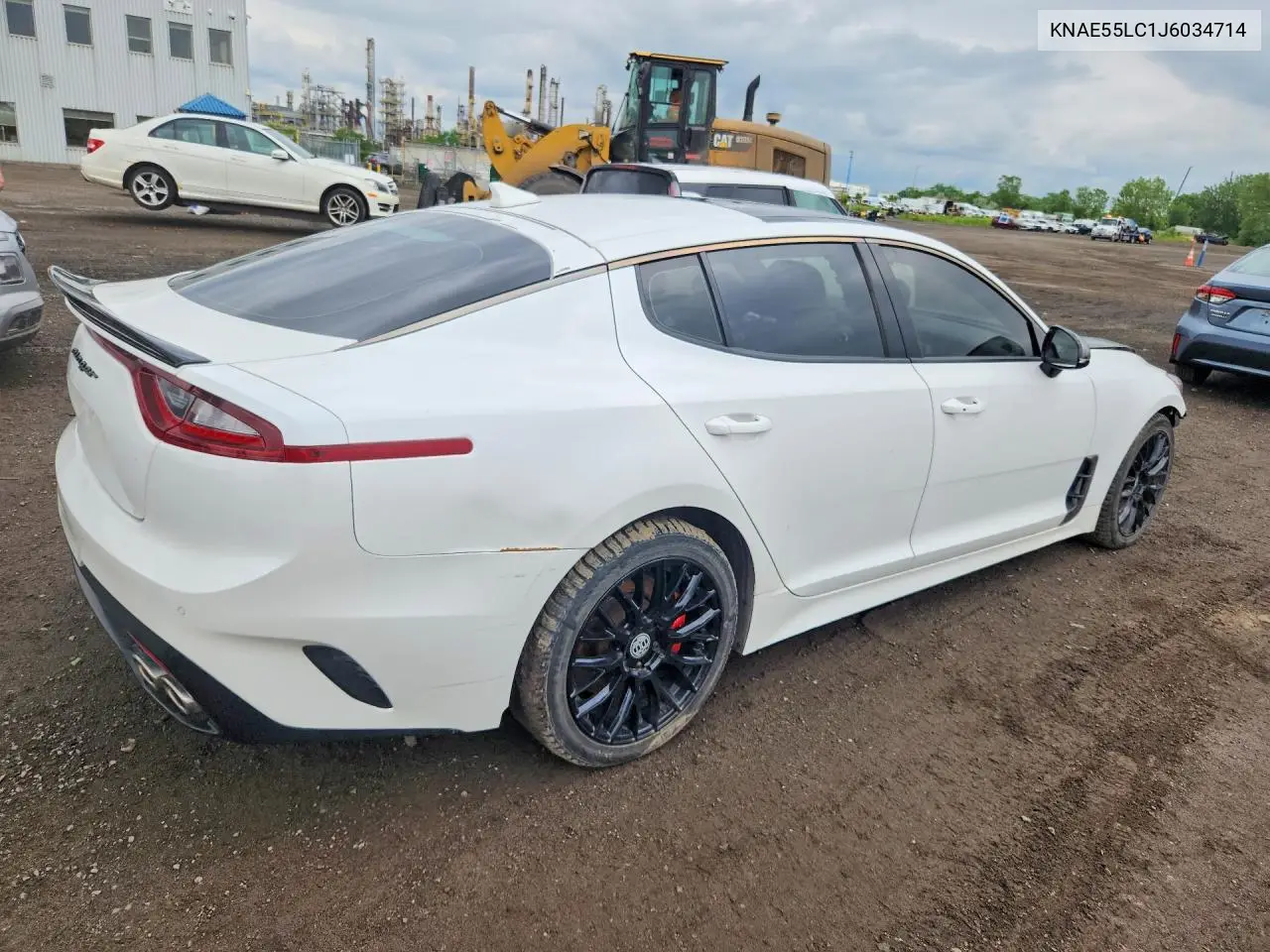 2018 Kia Stinger Gt2 VIN: KNAE55LC1J6034714 Lot: 58823166