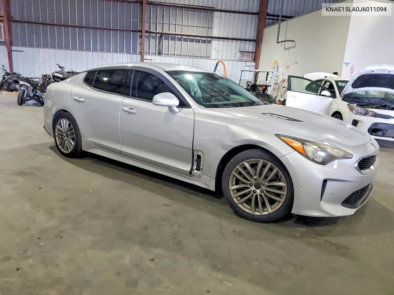 2018 Kia Stinger Base VIN: KNAE15LA0J6011094 Lot: 59353756