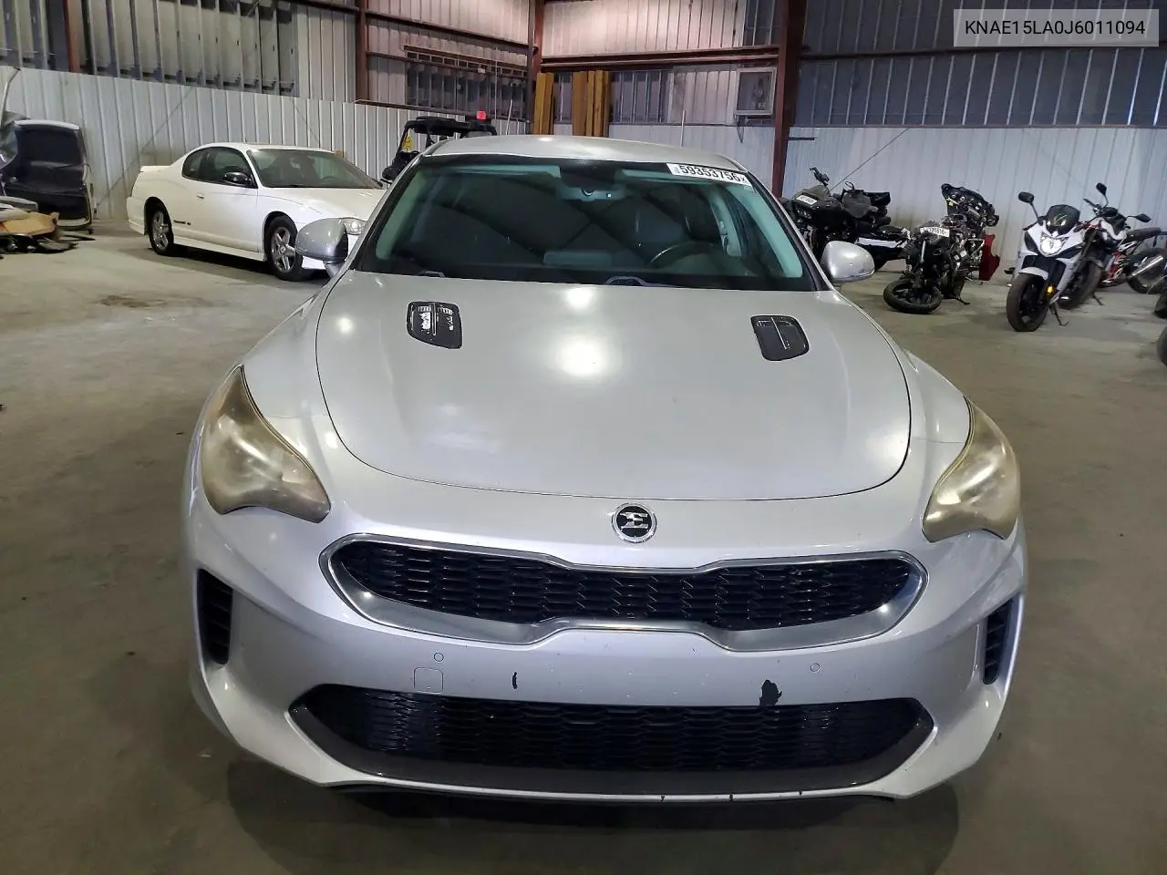 2018 Kia Stinger Base VIN: KNAE15LA0J6011094 Lot: 59353756
