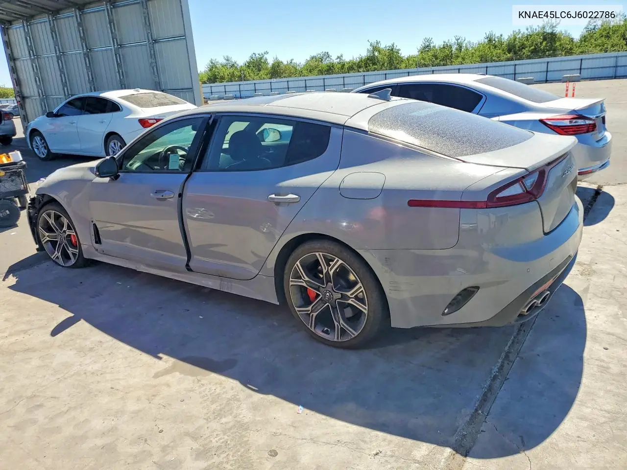 2018 Kia Stinger Gt1 VIN: KNAE45LC6J6022786 Lot: 60093596