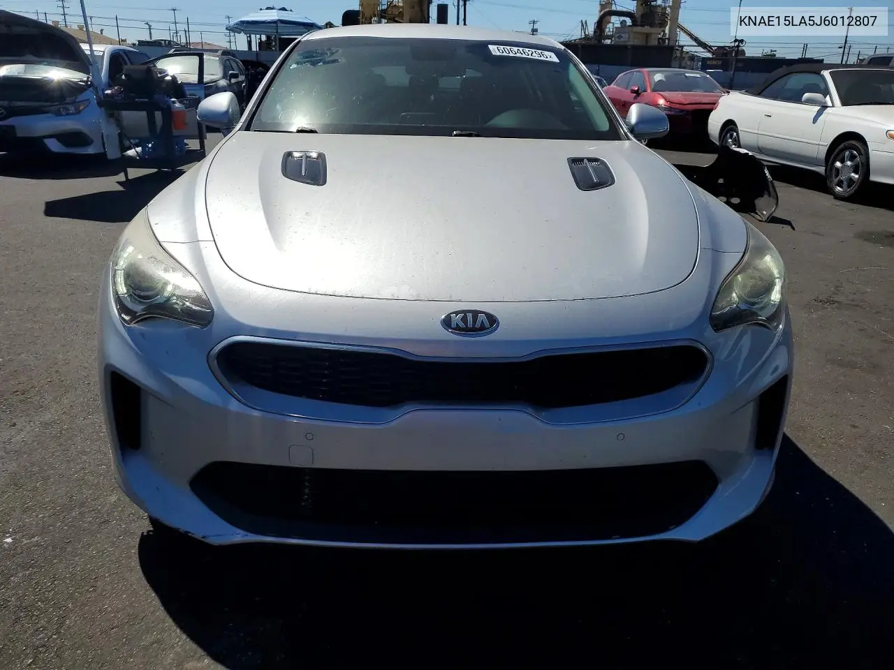 2018 Kia Stinger Base VIN: KNAE15LA5J6012807 Lot: 60646296