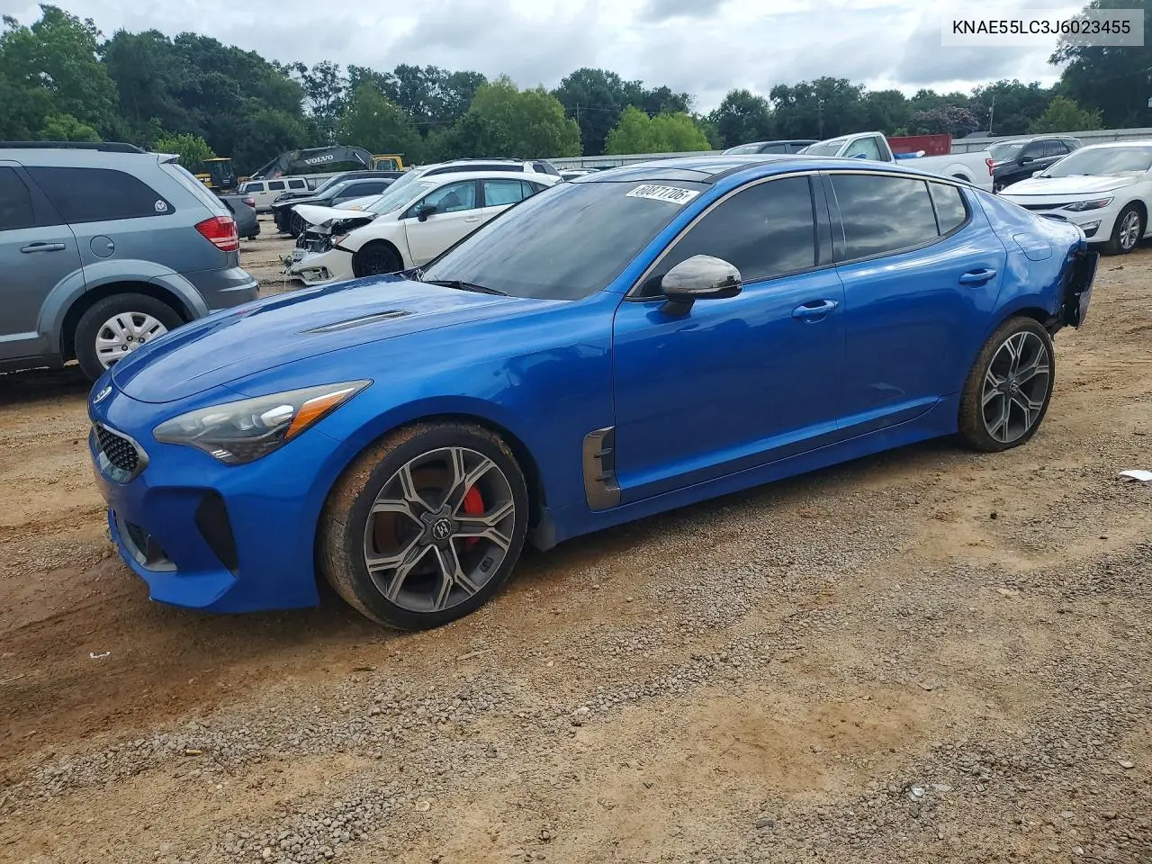 2018 Kia Stinger Gt2 VIN: KNAE55LC3J6023455 Lot: 60871706