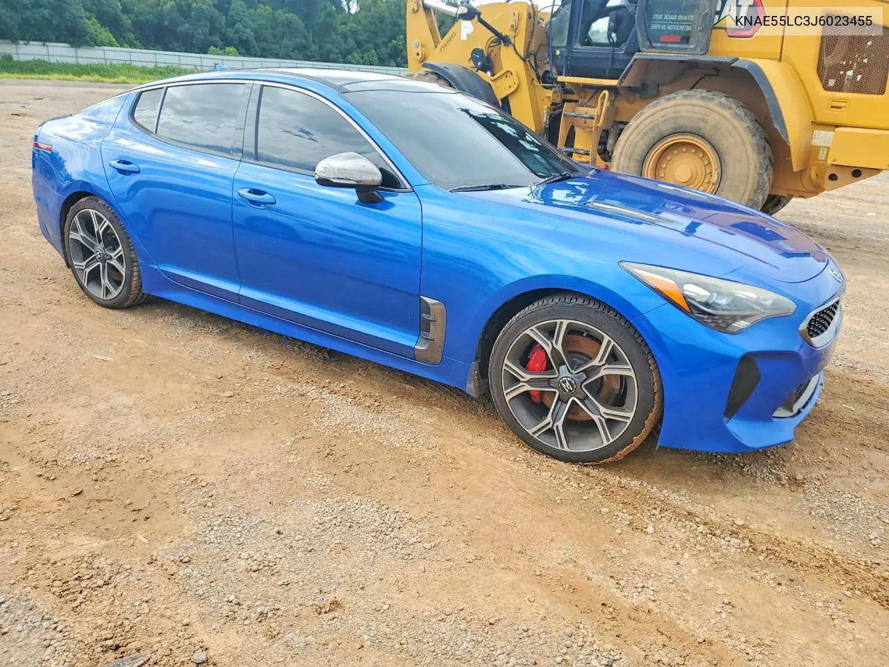 2018 Kia Stinger Gt2 VIN: KNAE55LC3J6023455 Lot: 60871706