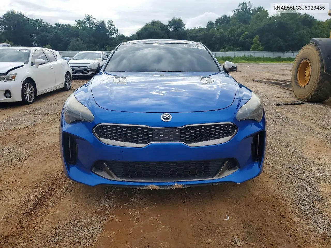 2018 Kia Stinger Gt2 VIN: KNAE55LC3J6023455 Lot: 60871706