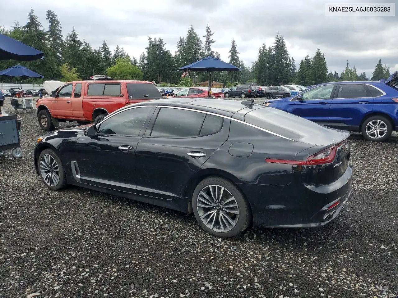 2018 Kia Stinger Premium VIN: KNAE25LA6J6035283 Lot: 61202826