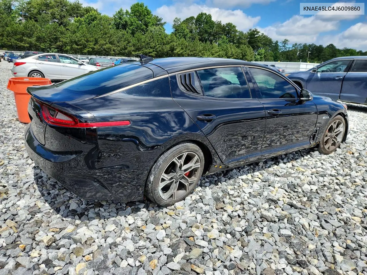 2018 Kia Stinger VIN: KNAE45LC4J6009860 Lot: 61360466