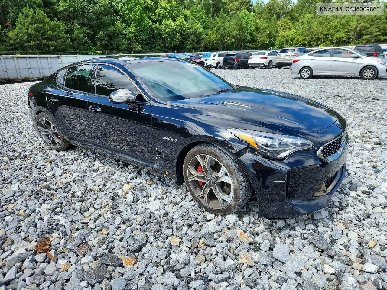 2018 Kia Stinger VIN: KNAE45LC4J6009860 Lot: 61360466