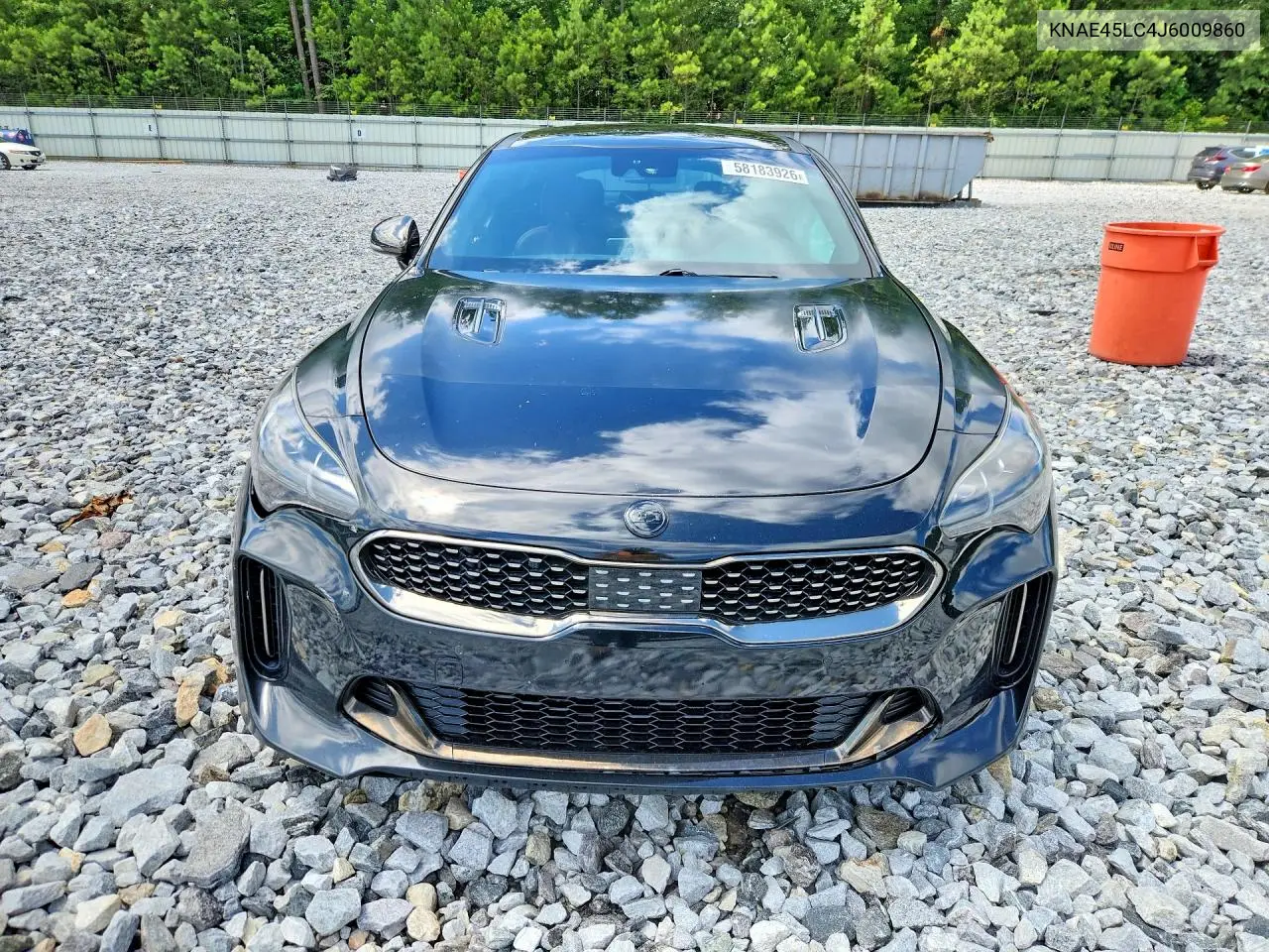 2018 Kia Stinger VIN: KNAE45LC4J6009860 Lot: 61360466