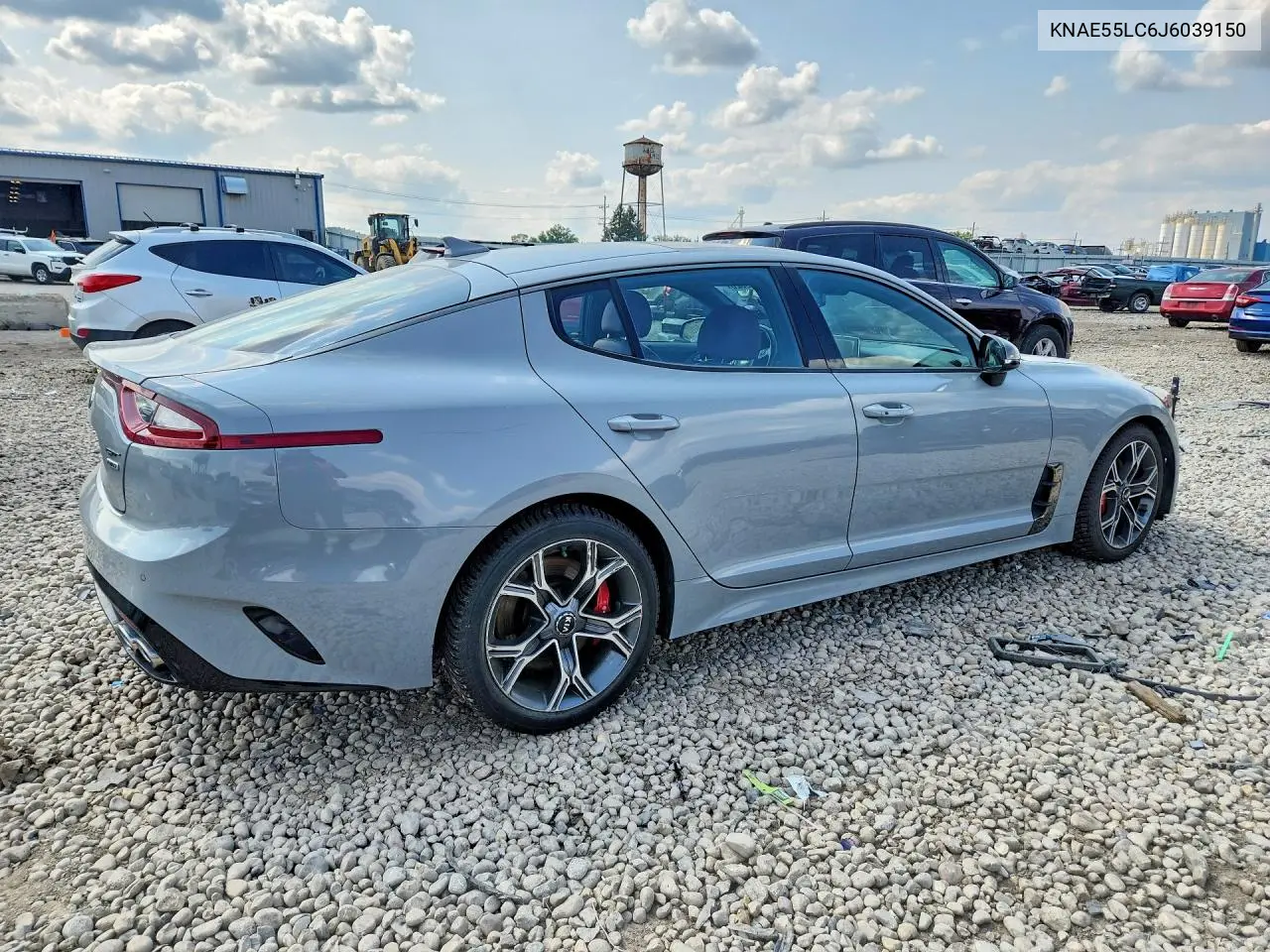 2018 Kia Stinger Gt2 VIN: KNAE55LC6J6039150 Lot: 61539626