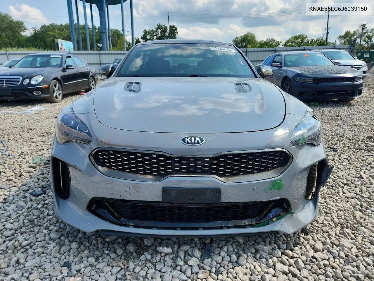 2018 Kia Stinger Gt2 VIN: KNAE55LC6J6039150 Lot: 61539626