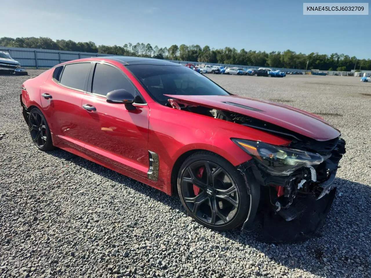 2018 Kia Stinger Gt1 VIN: KNAE45LC5J6032709 Lot: 62115796