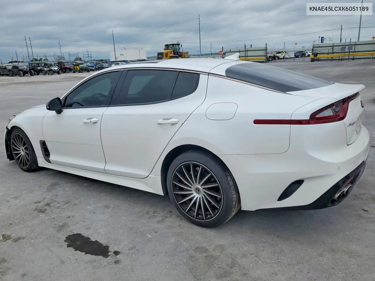 2019 Kia Stinger Gt1 VIN: KNAE45LCXK6051189 Lot: 51152786