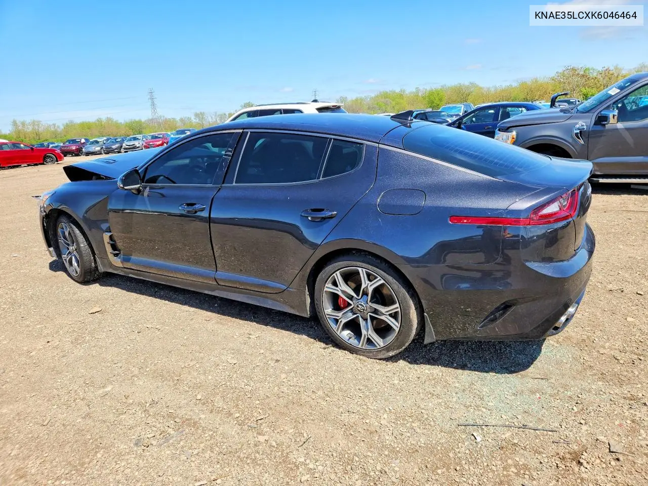 2019 Kia Stinger Gt VIN: KNAE35LCXK6046464 Lot: 51371136