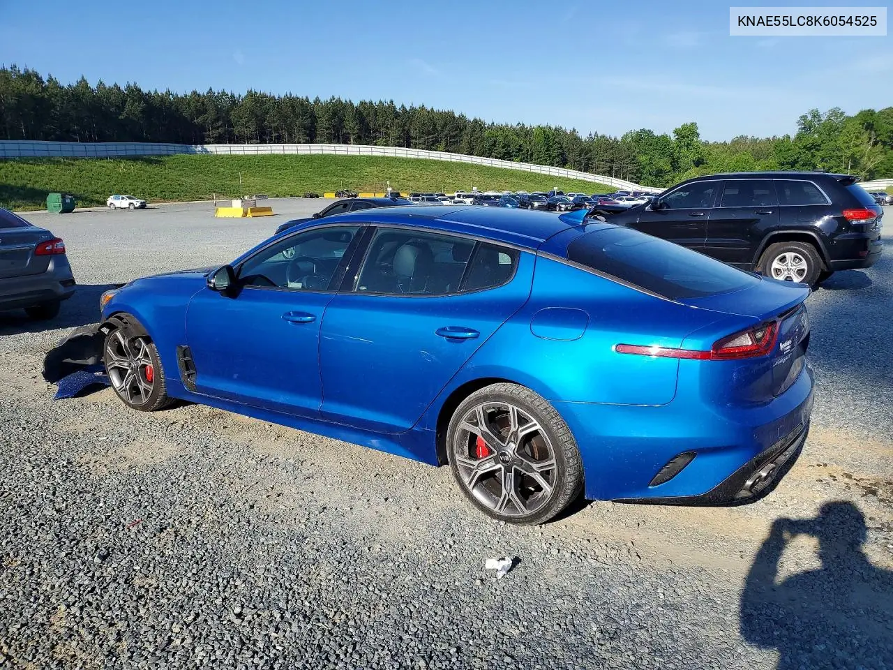 2019 Kia Stinger Gt2 VIN: KNAE55LC8K6054525 Lot: 52040626