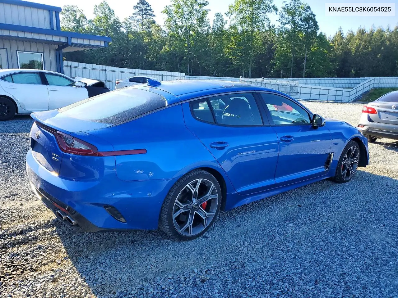 2019 Kia Stinger Gt2 VIN: KNAE55LC8K6054525 Lot: 52040626