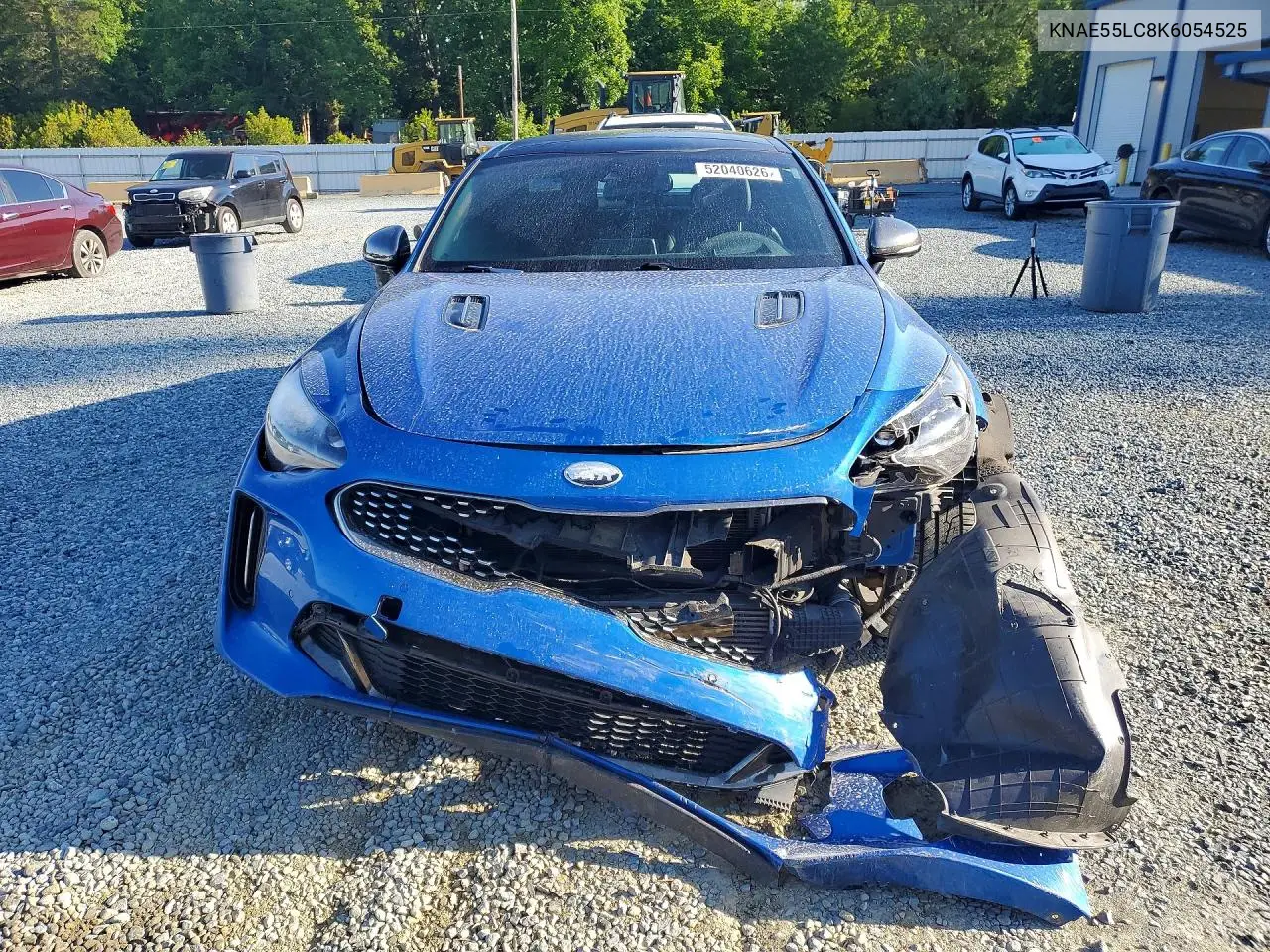 2019 Kia Stinger Gt2 VIN: KNAE55LC8K6054525 Lot: 52040626