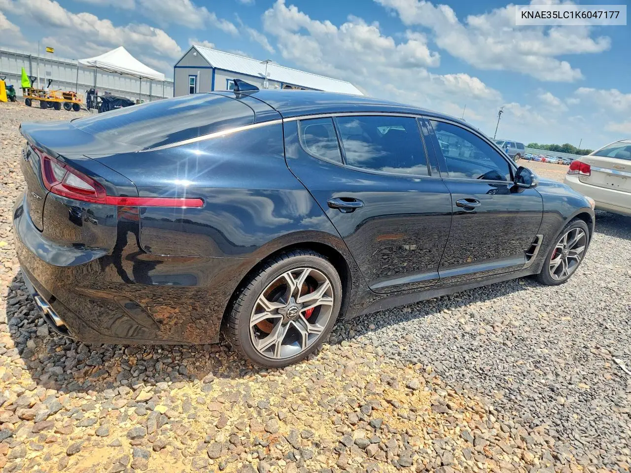 2019 Kia Stinger Gt VIN: KNAE35LC1K6047177 Lot: 52862166
