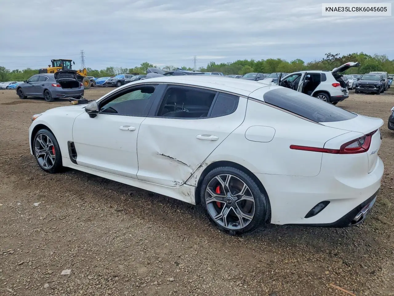 2019 Kia Stinger Gt VIN: KNAE35LC8K6045605 Lot: 53624666