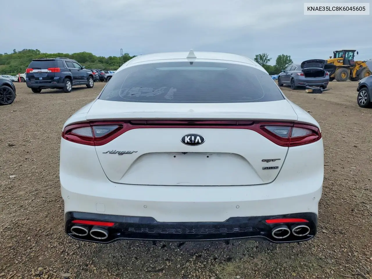 2019 Kia Stinger Gt VIN: KNAE35LC8K6045605 Lot: 53624666
