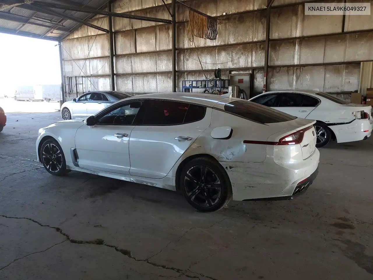 2019 Kia Stinger Base VIN: KNAE15LA9K6049327 Lot: 53690576