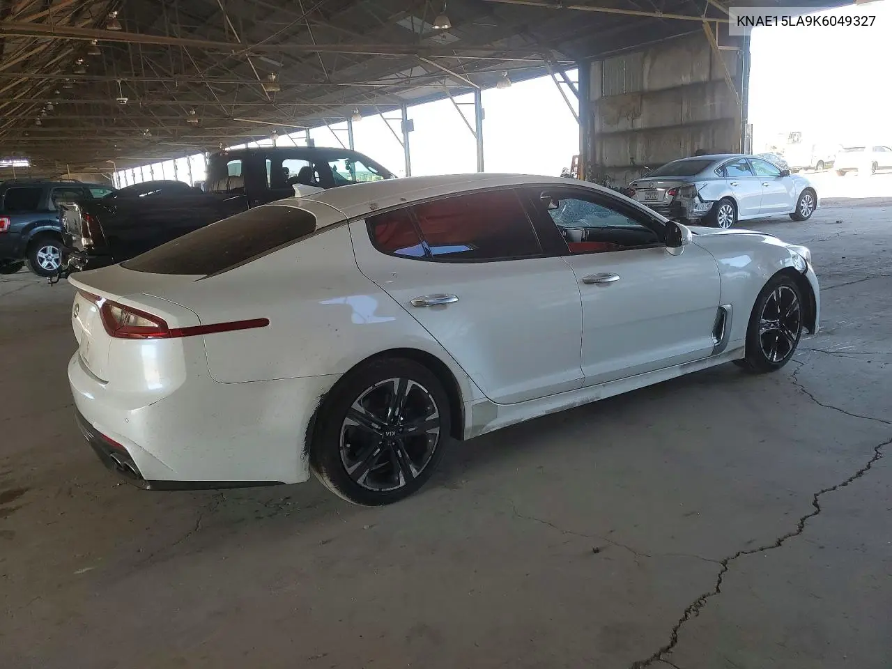 2019 Kia Stinger Base VIN: KNAE15LA9K6049327 Lot: 53690576