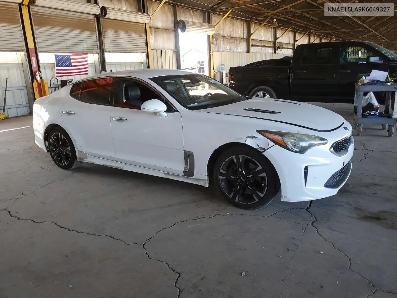 2019 Kia Stinger Base VIN: KNAE15LA9K6049327 Lot: 53690576