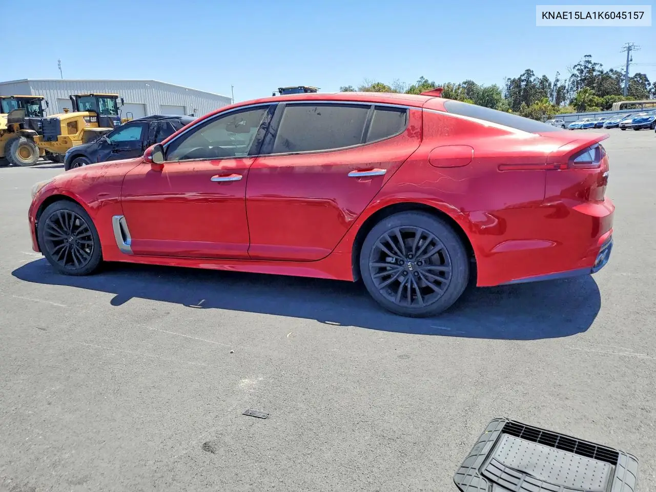 2019 Kia Stinger Base VIN: KNAE15LA1K6045157 Lot: 54102736