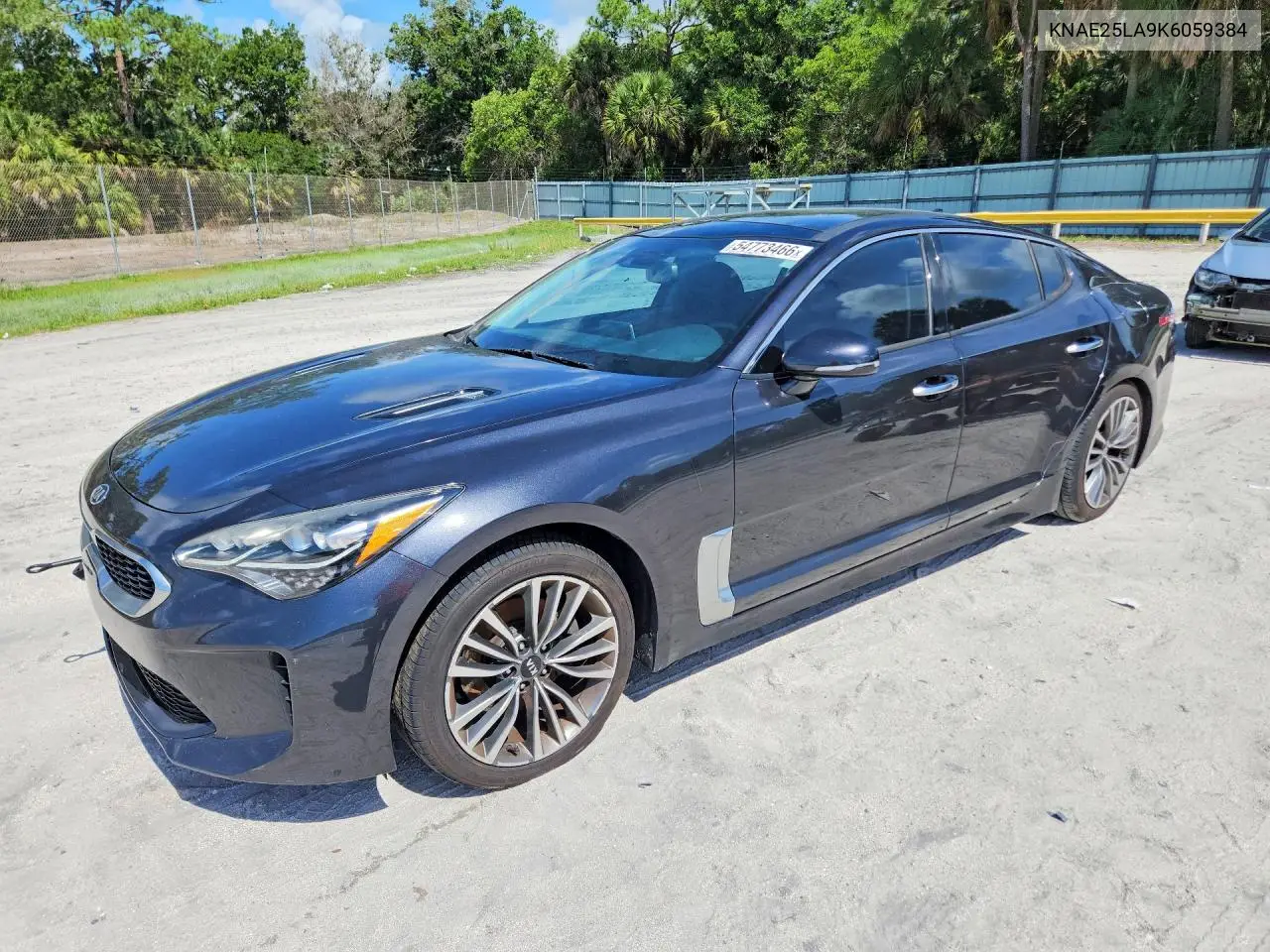 2019 Kia Stinger Premium VIN: KNAE25LA9K6059384 Lot: 54773466
