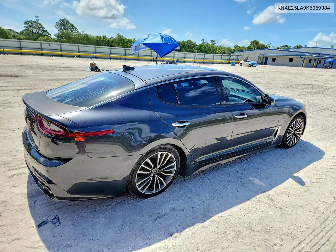 2019 Kia Stinger Premium VIN: KNAE25LA9K6059384 Lot: 54773466