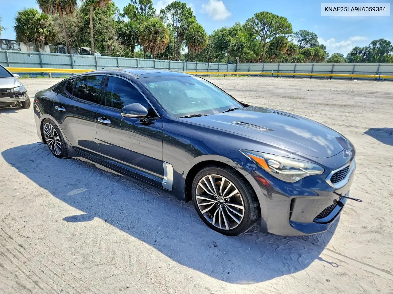 2019 Kia Stinger Premium VIN: KNAE25LA9K6059384 Lot: 54773466