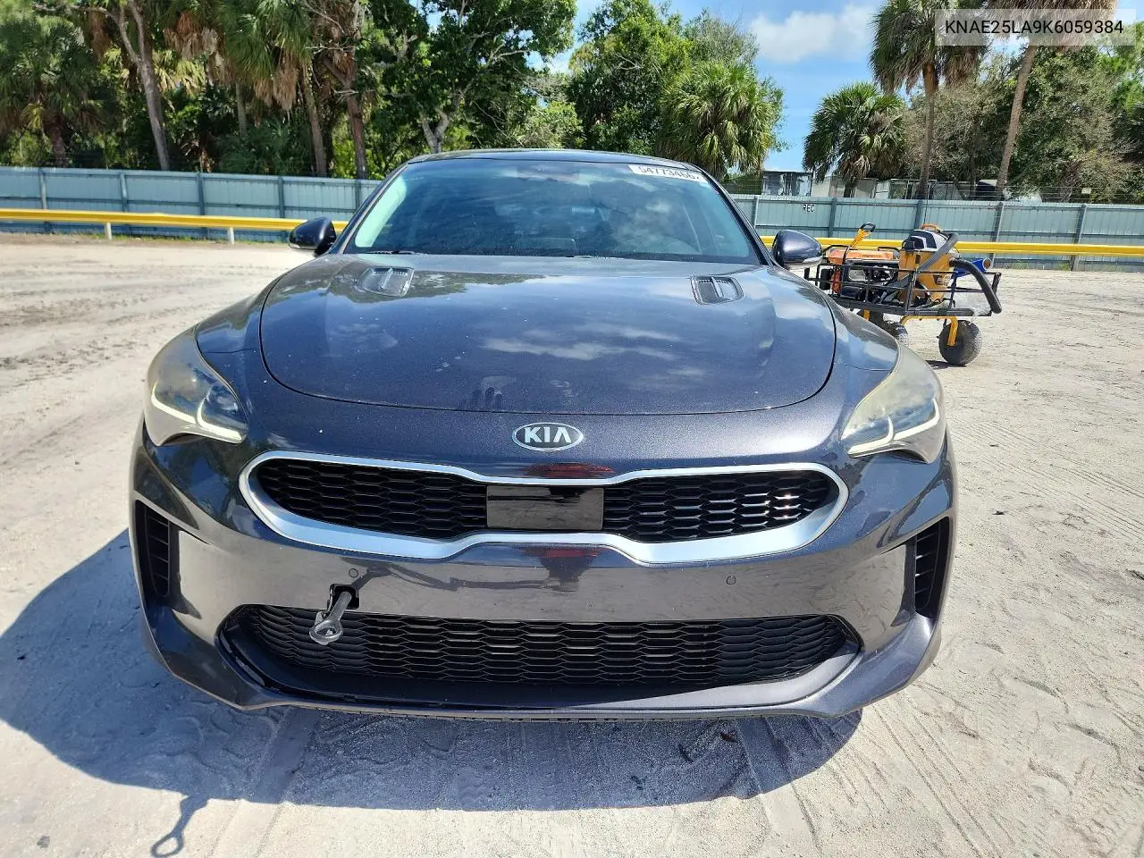 2019 Kia Stinger Premium VIN: KNAE25LA9K6059384 Lot: 54773466
