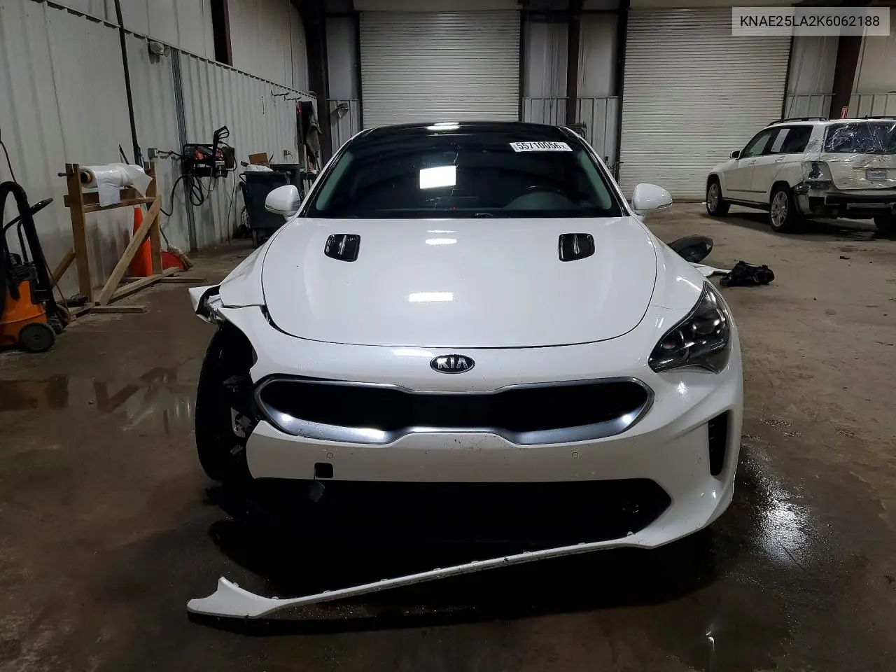 2019 Kia Stinger Premium VIN: KNAE25LA2K6062188 Lot: 55710056