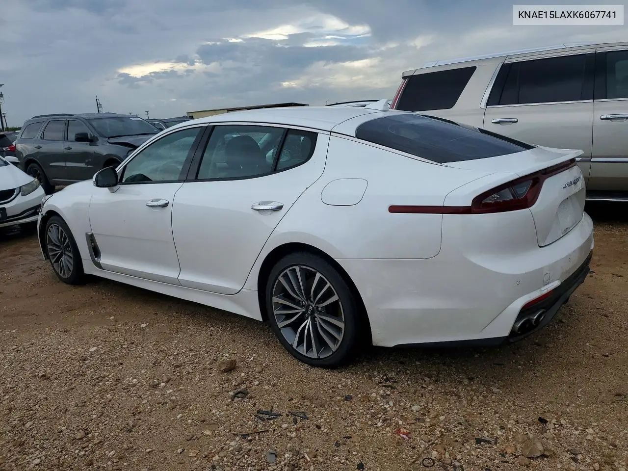 2019 Kia Stinger Base VIN: KNAE15LAXK6067741 Lot: 56704046