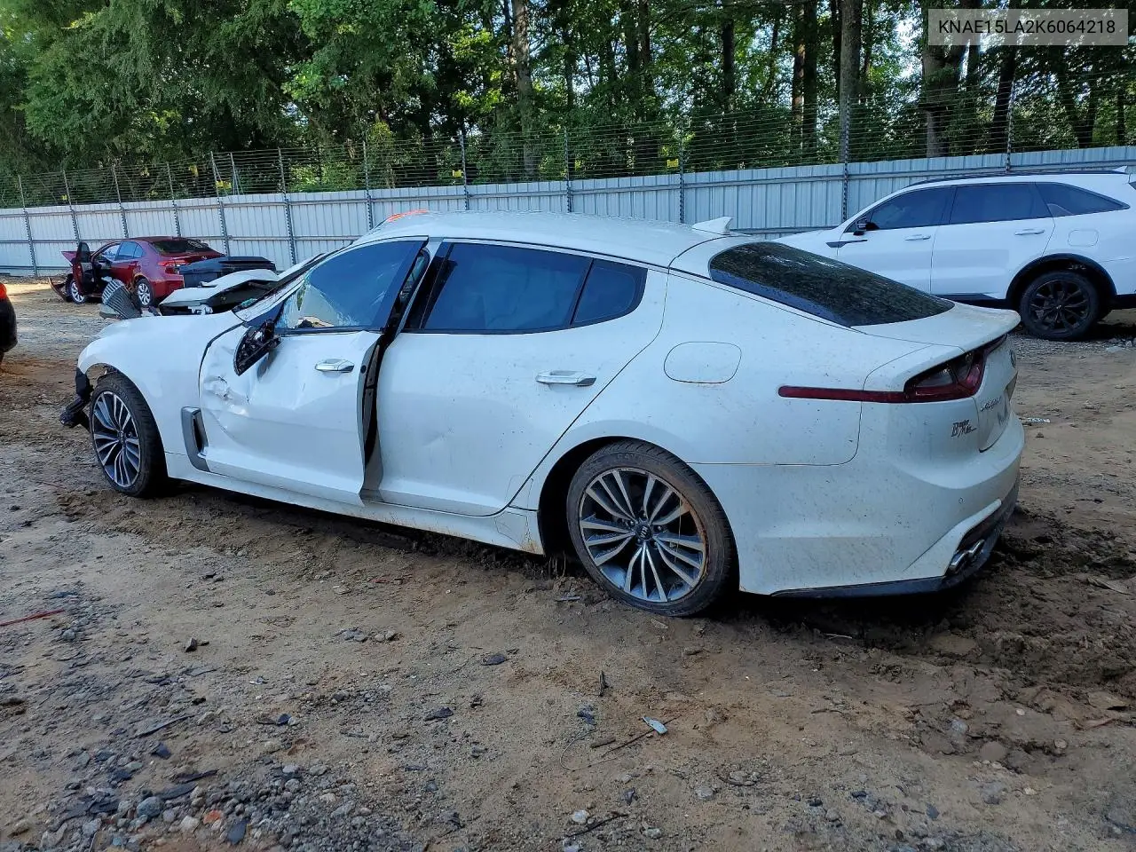 2019 Kia Stinger Base VIN: KNAE15LA2K6064218 Lot: 57014186