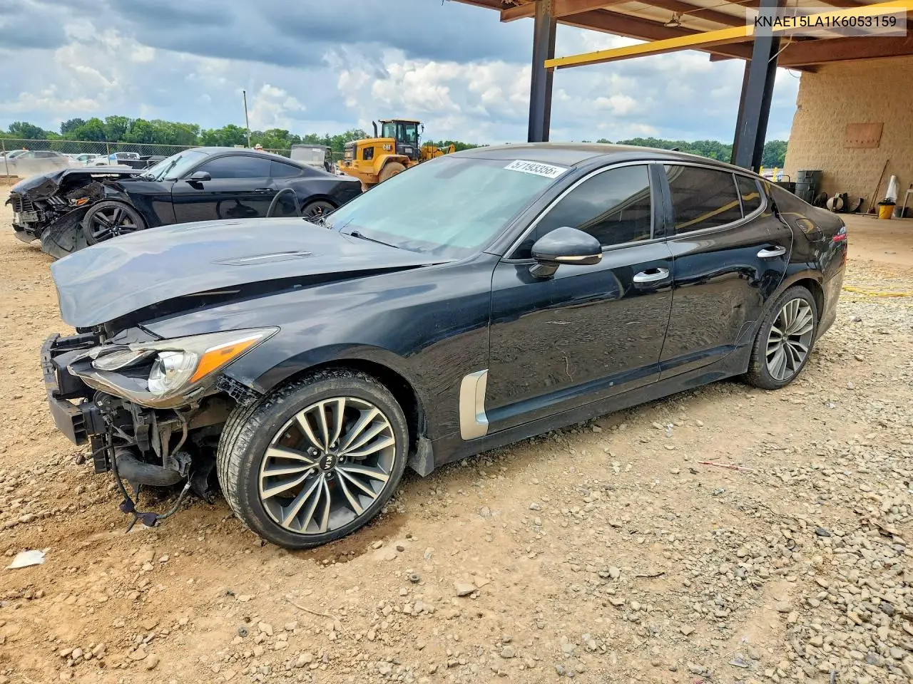 2019 Kia Stinger Base VIN: KNAE15LA1K6053159 Lot: 57193356