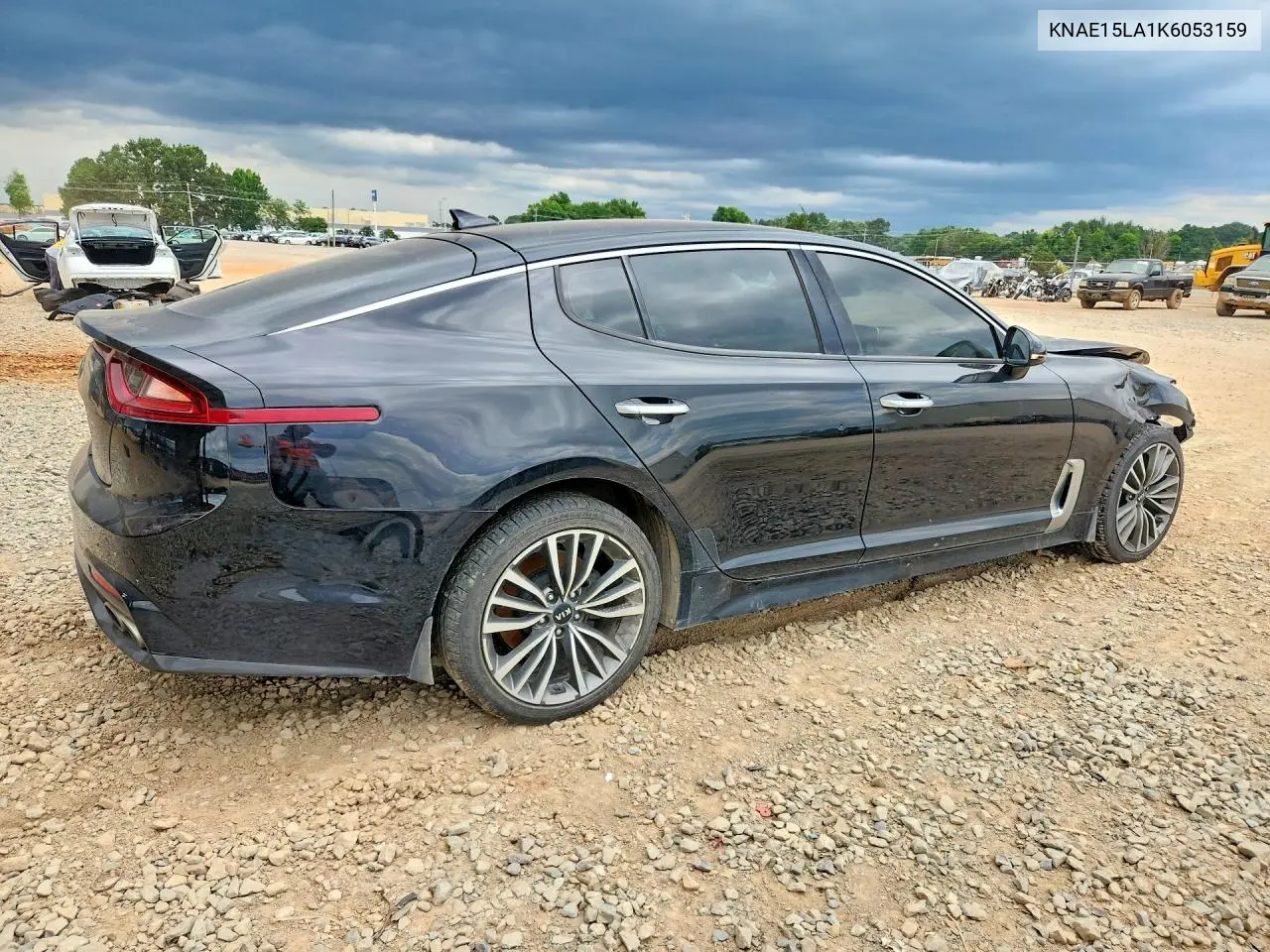 2019 Kia Stinger Base VIN: KNAE15LA1K6053159 Lot: 57193356