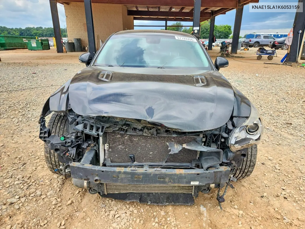 2019 Kia Stinger Base VIN: KNAE15LA1K6053159 Lot: 57193356