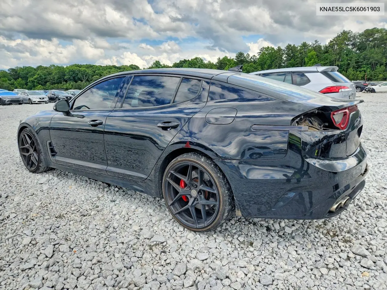 2019 Kia Stinger Gt2 VIN: KNAE55LC5K6061903 Lot: 57272576