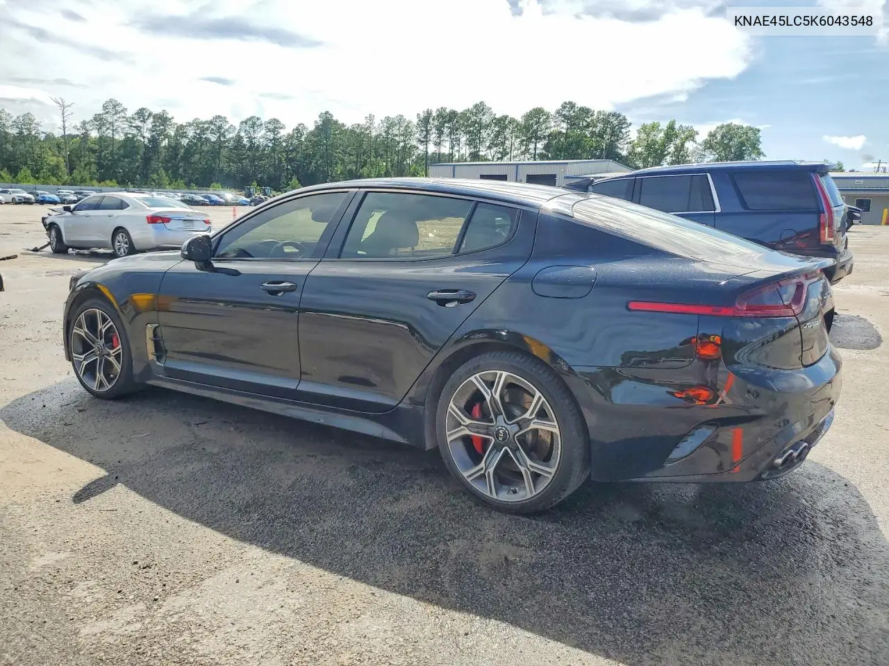 2019 Kia Stinger Gt1 VIN: KNAE45LC5K6043548 Lot: 57539706