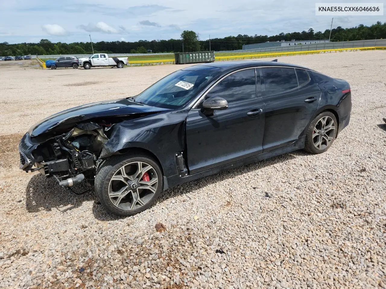 2019 Kia Stinger Gt2 VIN: KNAE55LCXK6046636 Lot: 57720916