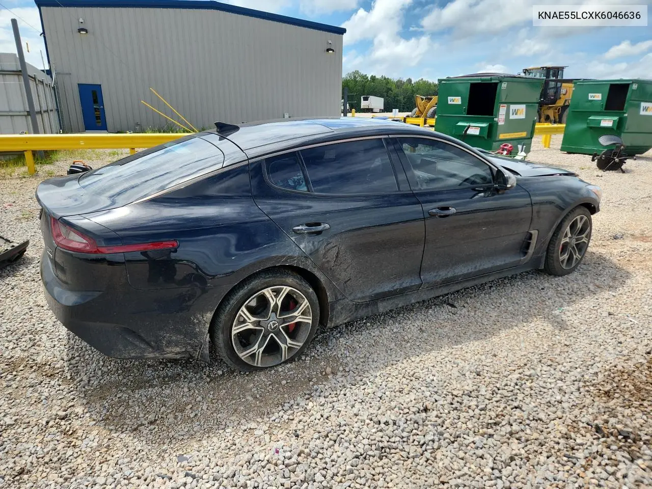 2019 Kia Stinger Gt2 VIN: KNAE55LCXK6046636 Lot: 57720916