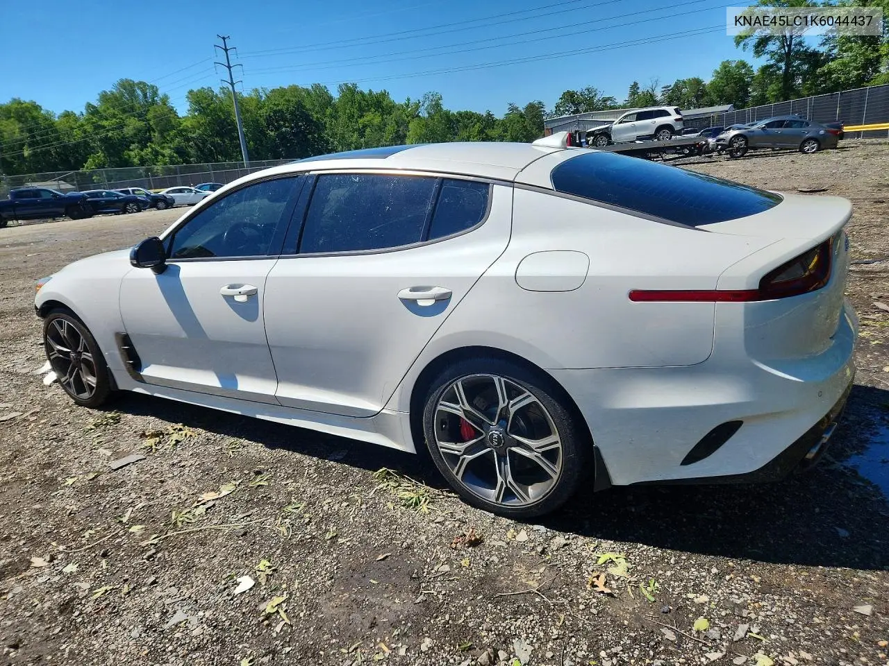 2019 Kia Stinger Gt1 VIN: KNAE45LC1K6044437 Lot: 58651236