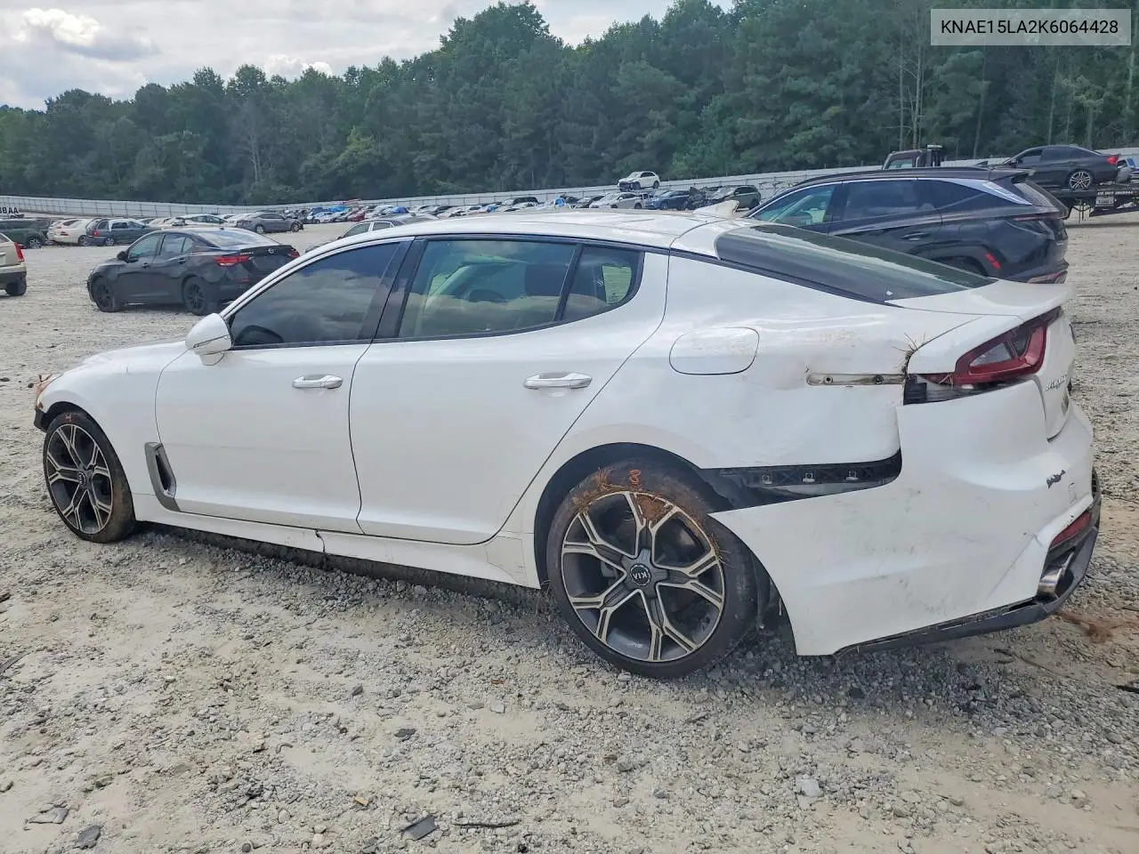 2019 Kia Stinger Base VIN: KNAE15LA2K6064428 Lot: 58942936