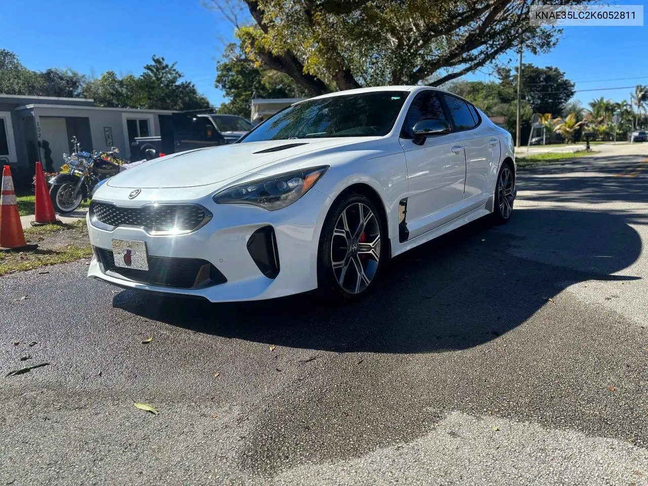 KNAE35LC2K6052811 2019 Kia Stinger Gt