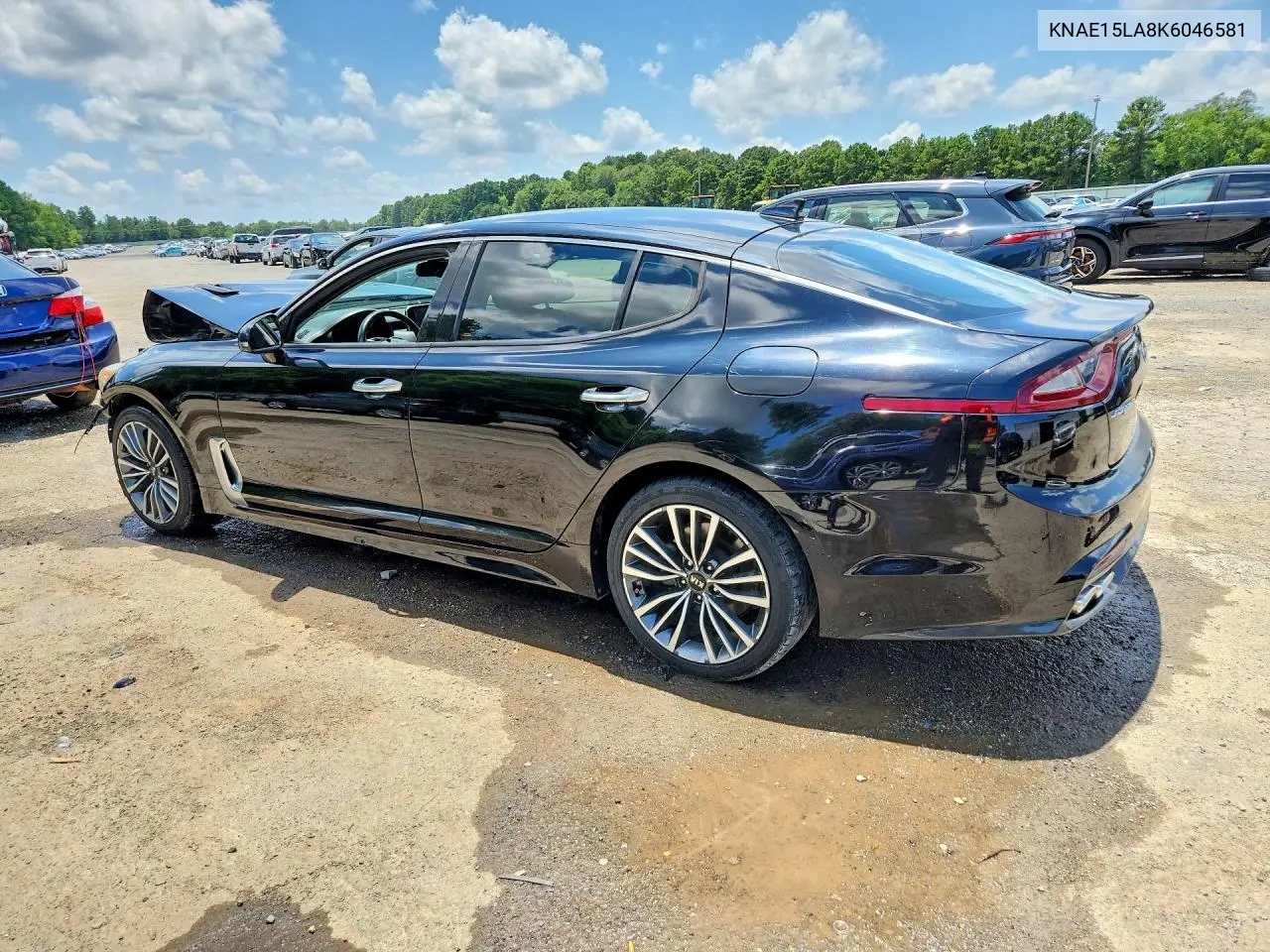 2019 Kia Stinger Base VIN: KNAE15LA8K6046581 Lot: 59934126