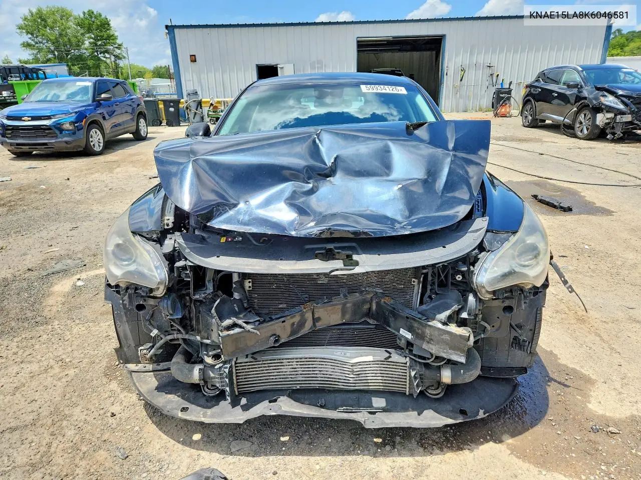 2019 Kia Stinger Base VIN: KNAE15LA8K6046581 Lot: 59934126