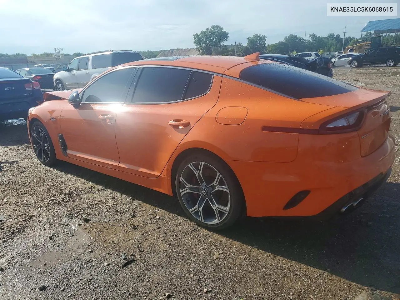 2019 Kia Stinger Gt VIN: KNAE35LC5K6068615 Lot: 60091786